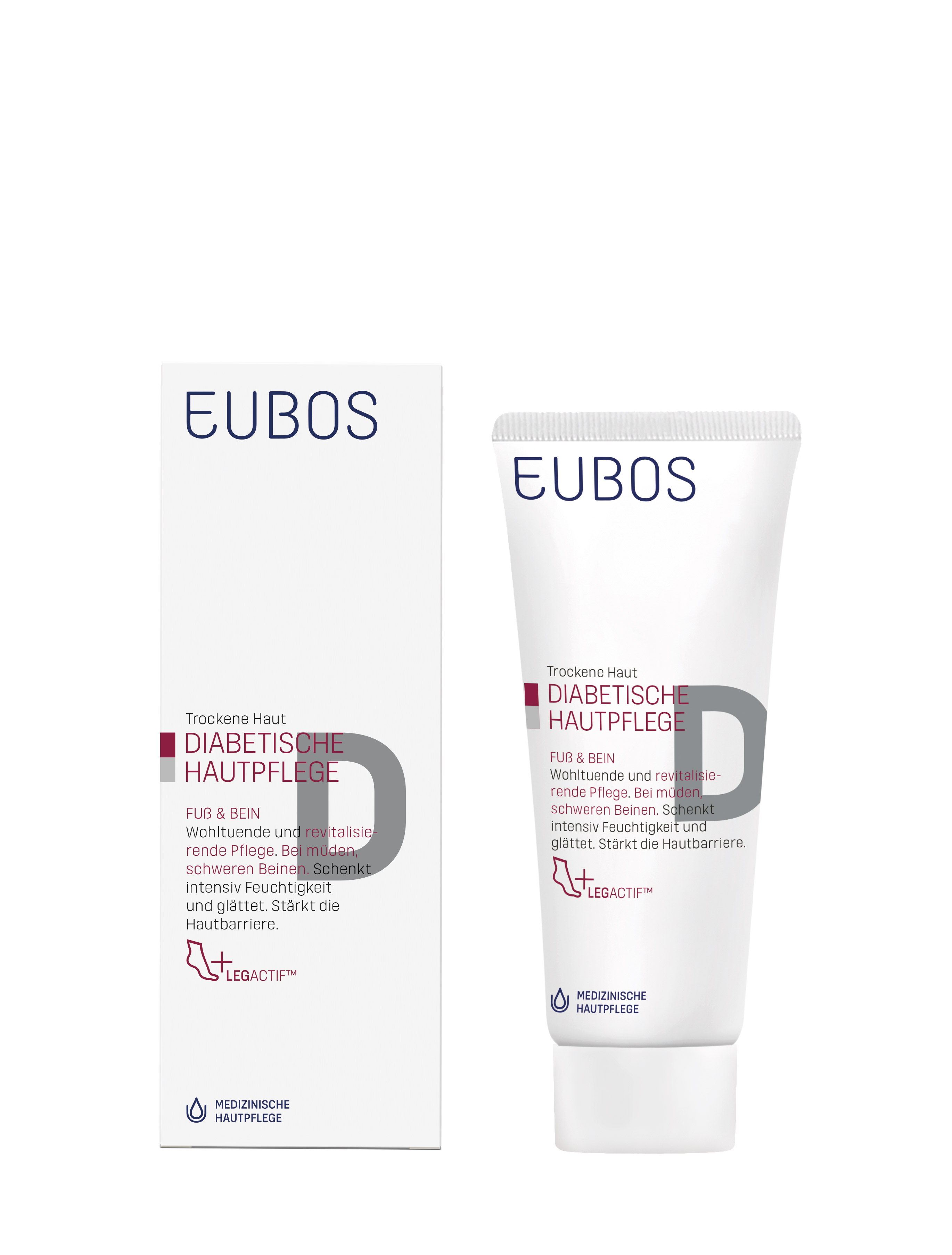 EUBOS Diabetische Haut Pflege Fuß & Bein