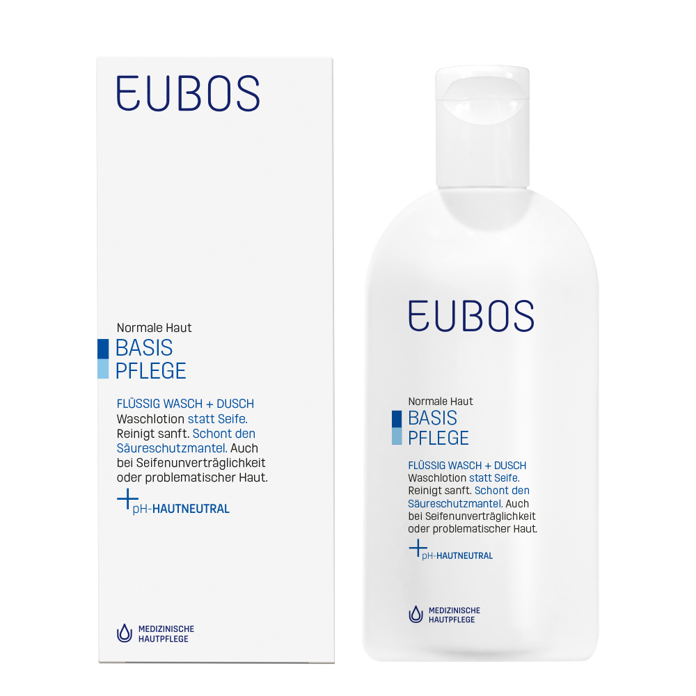 EUBOS Flüssig Wasch+Dusch Blau - Parfüm-Frei