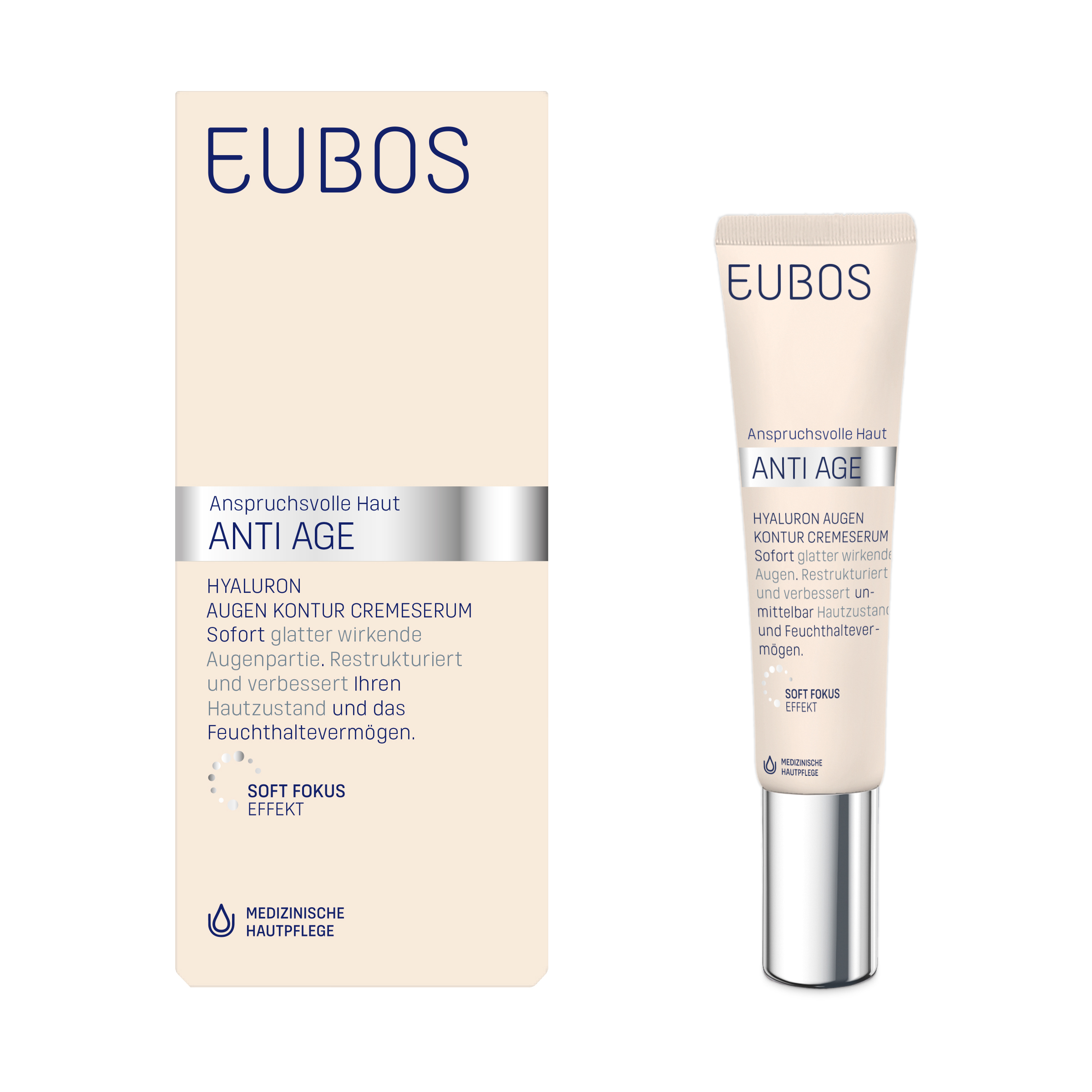 EUBOS Hyaluron Augen Kontur Cremeserum