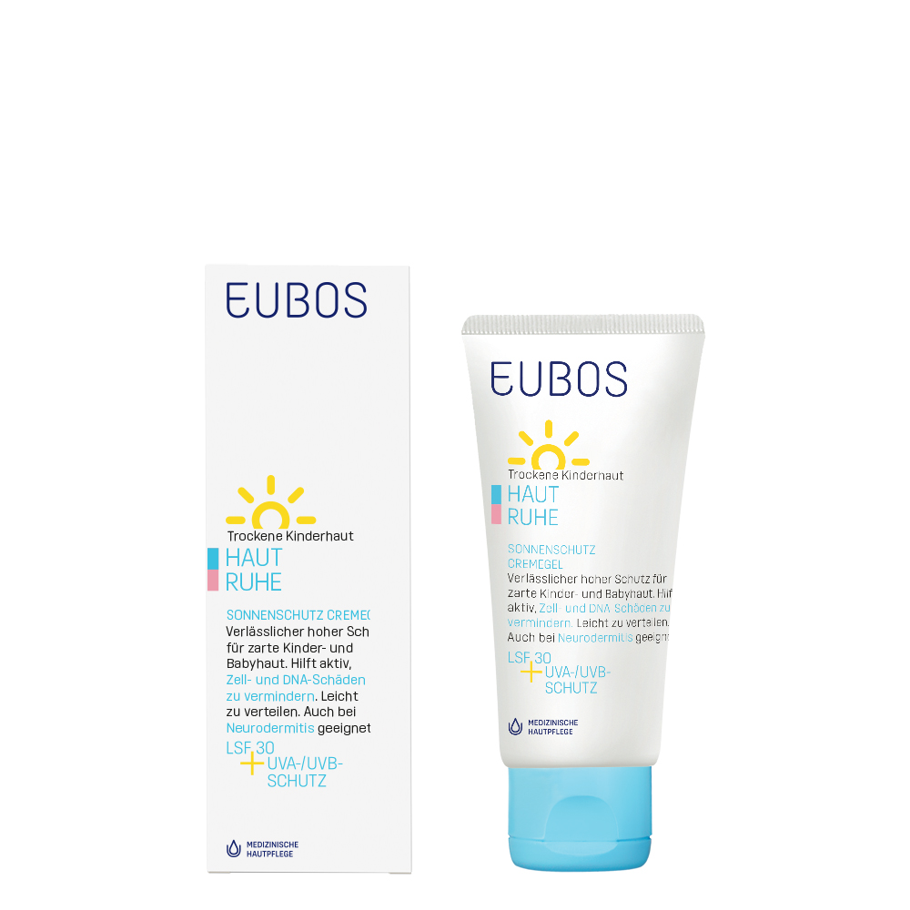 EUBOS Haut Ruhe Sonnenschutz CremeGel LSF 30 + UVA