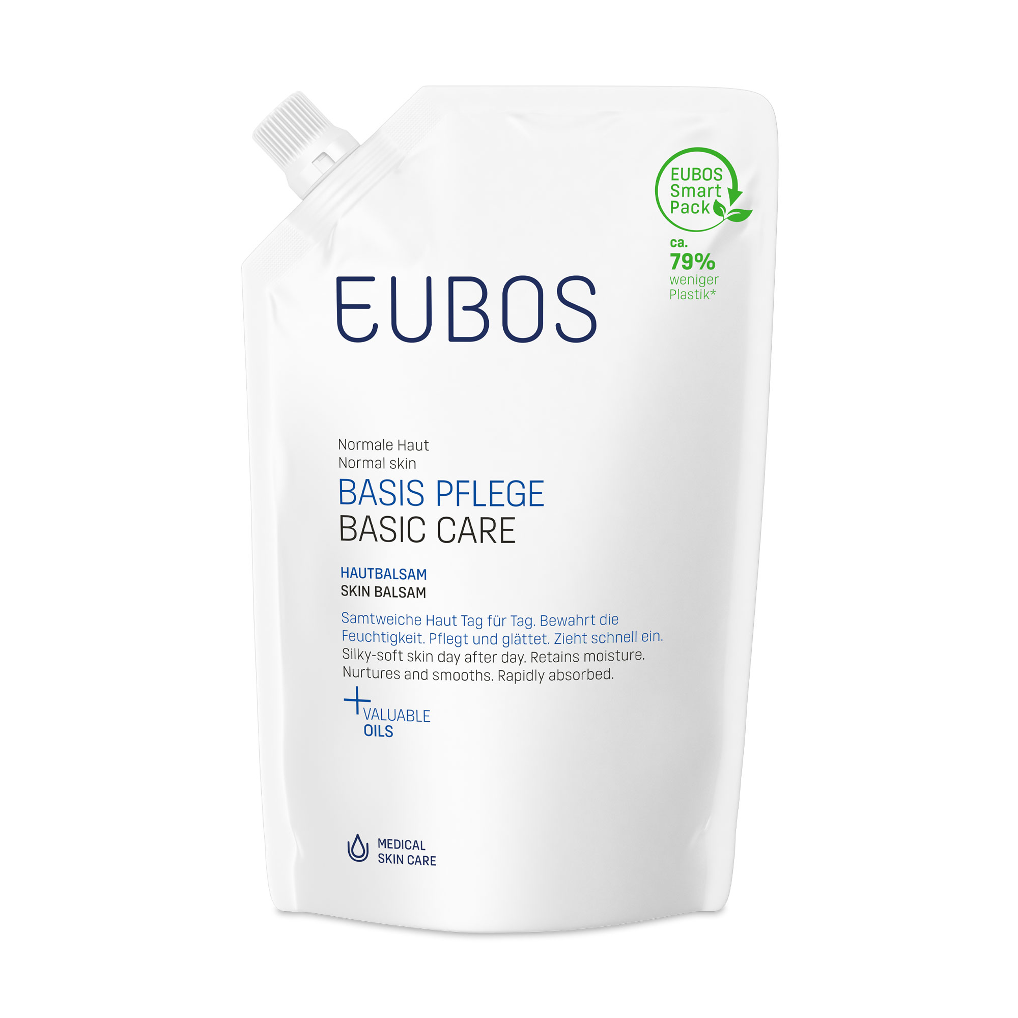 Produktbild EUBOS BASIS PFLEGE HAUTBALSAM, NACHFÜLLBEUTEL