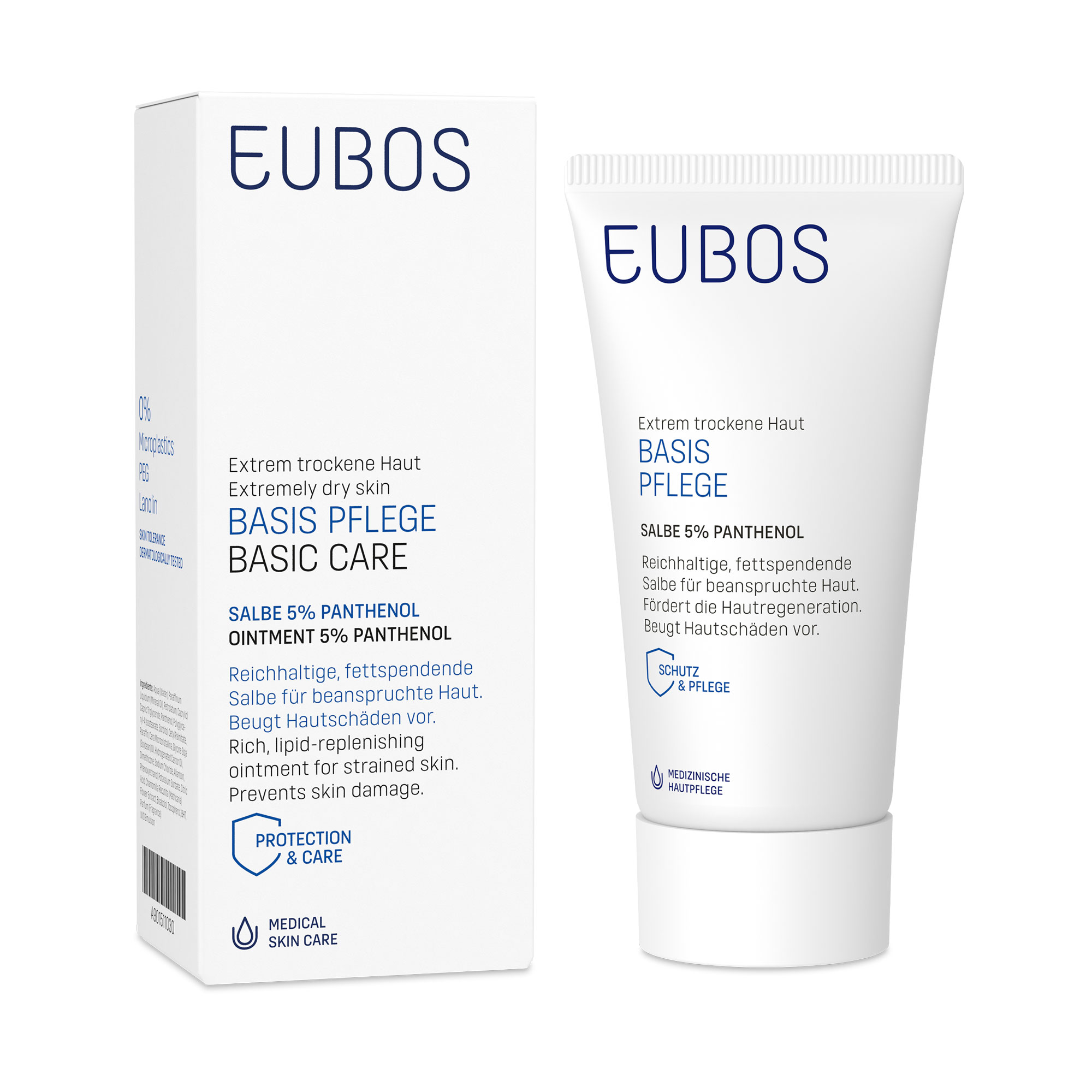 Produktbild EUBOS BASIS PFLEGE SALBE 5% PANTHENOL